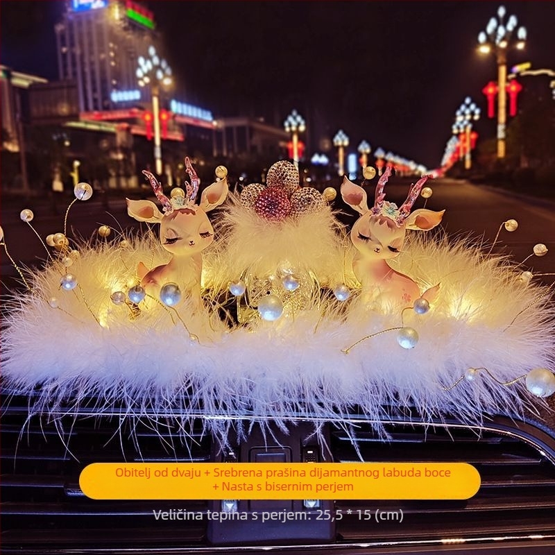 Unutarnji auto ukras s difuzorom mirisa - Materijal: smola; Stil: crtani; Funkcija: blagoslov