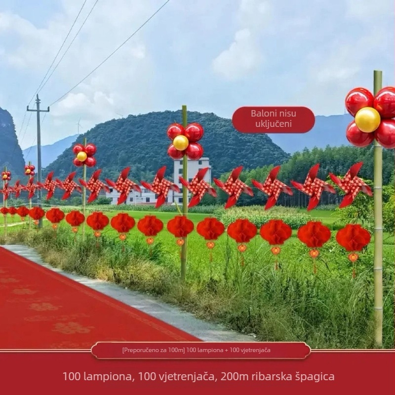 Elementi za uređenje prostora za vjenčanje, materijal vrpca, bez uzorka, pogodno kao poslovni darovi