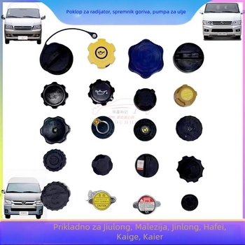 Plastični skup kapica za spremnik ulja, spremnik vode, kapu ureje, kapu spremnika tekućine za kočnice i kapu pumpe servoupravljanja — Model: Urea Cap Water Tank Cap
