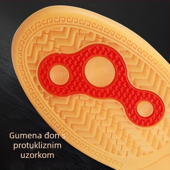 Tai Chi tenisice za odrasle, unisex unutarnja fitness obuća, prirodna koža, protuklizni potplat