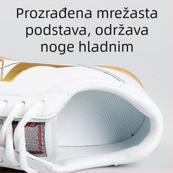 Tai Chi tenisice za odrasle, unisex unutarnja fitness obuća, prirodna koža, protuklizni potplat