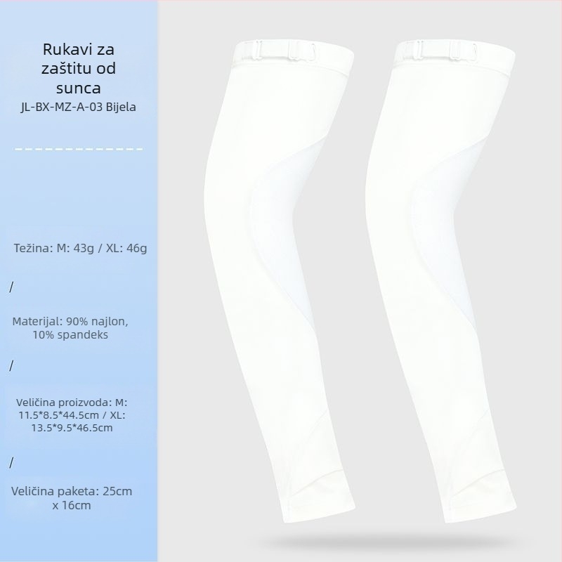 Rukavi za zaštitu od sunca, unisex, prozračni, brzo se suše, od najlona, podesivi, za vožnju i biciklizam