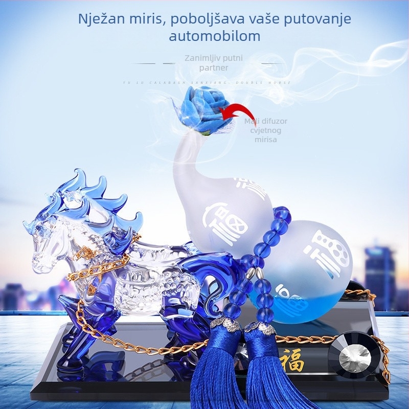 Auto parfemski ukras za sjedalo, kreativan dizajn kočije, unutarnja dekoracija automobila, auto dodatak. Marka: Chiweng
