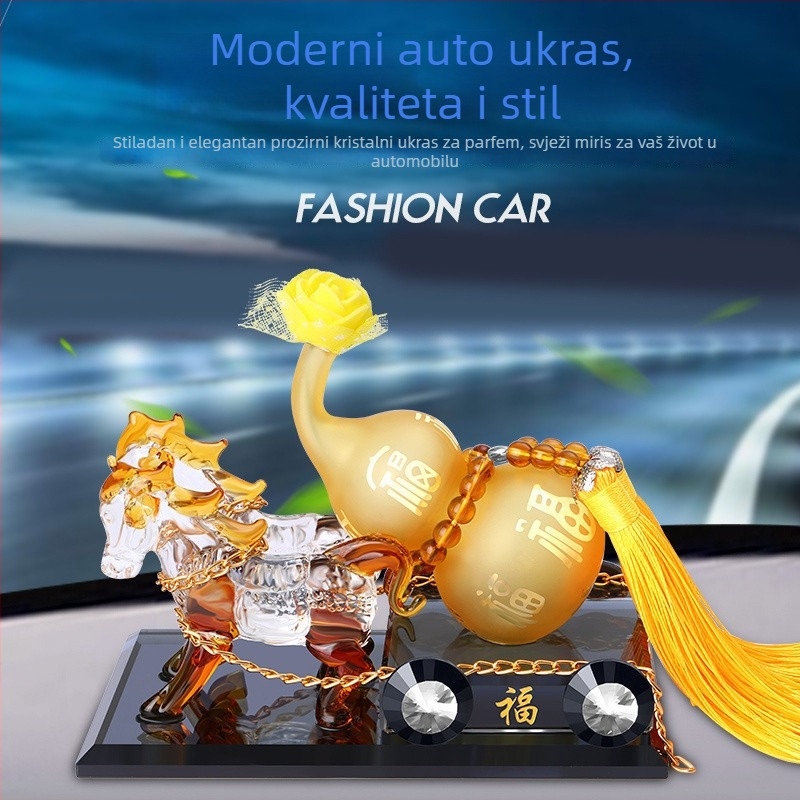 Auto parfemski ukras za sjedalo, kreativan dizajn kočije, unutarnja dekoracija automobila, auto dodatak. Marka: Chiweng