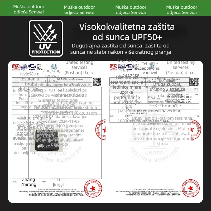 Vanjska jakna s UV zaštitom - tanka ice-silk pletenina, prozračna, UV zaštita, ultralagana, brzo suši (UV zaštita, prozračna, ultralagana, brzo suši, izdržljiva)