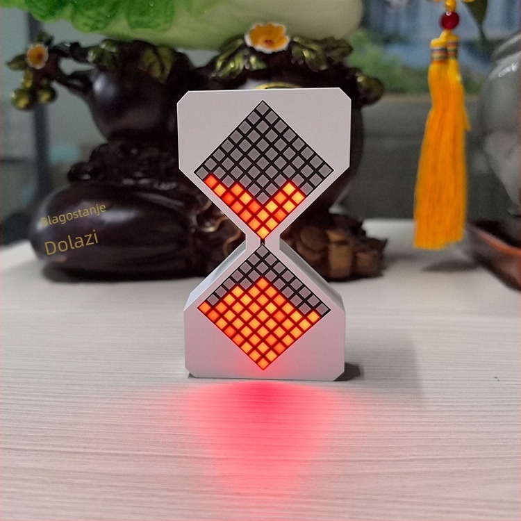 Pješčani sat s gravitacijskim senzorom za opuštanje, ručna izrada, plastika, Orb