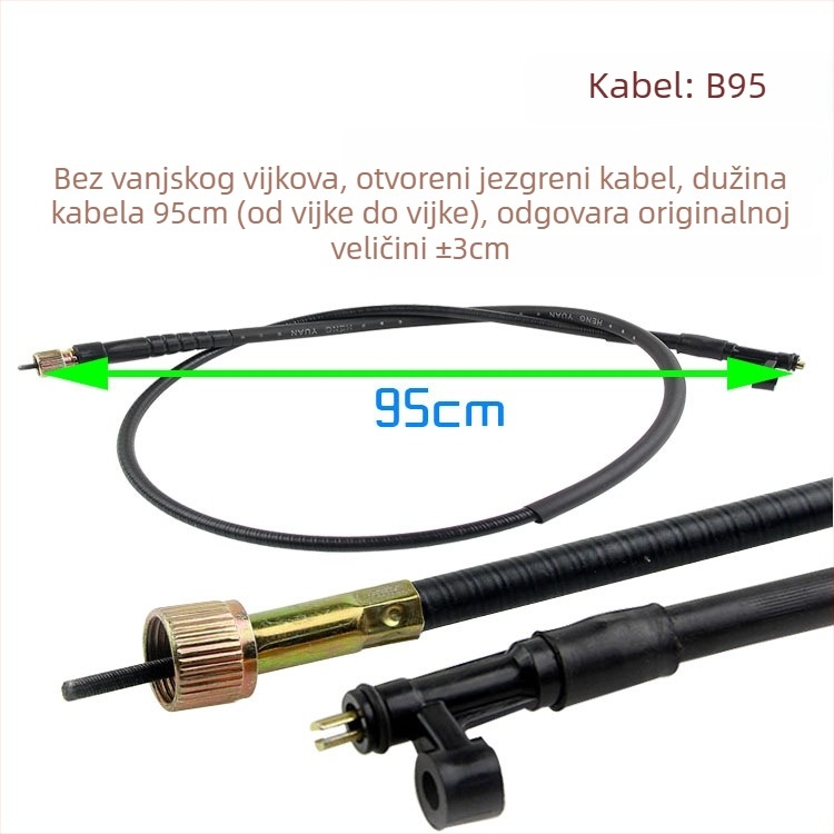 Odometar za skuter – nehrđajući čelik, You Cheng