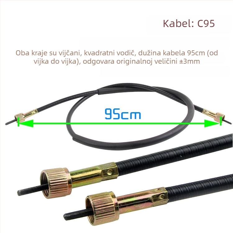 Odometar za skuter – nehrđajući čelik, You Cheng