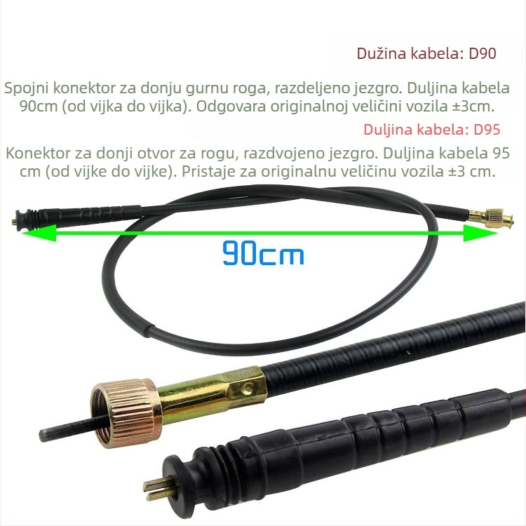 Odometar za skuter – nehrđajući čelik, You Cheng