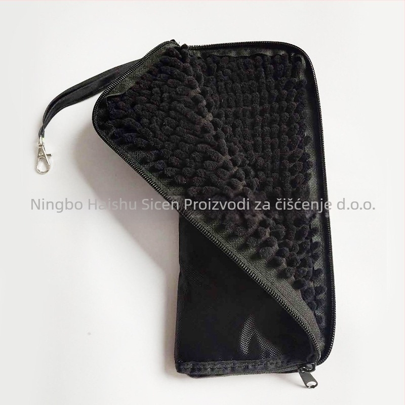 Torba za pohranu kišobrana i navlaku – vodootporan Oxford materijal + chenille, pravokutna tote torba, zatvarač, Model 10