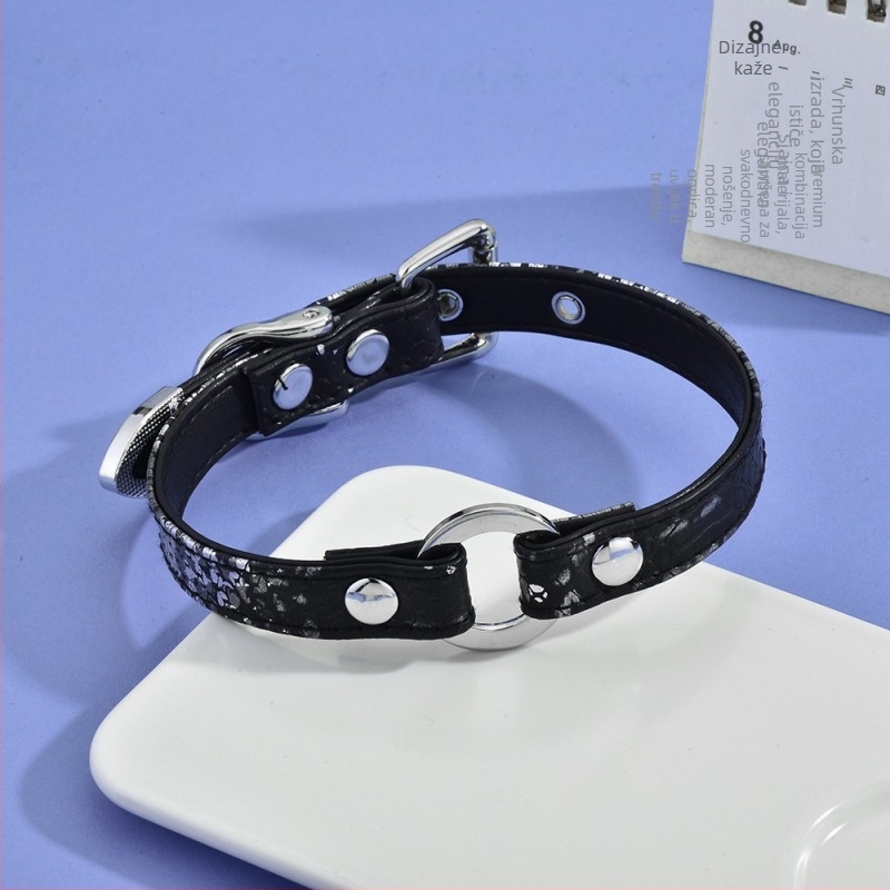 Mingba geometrijska ogrlica s motivom srca-zmija, miješani materijali, privjesak od legure, kožni lanac