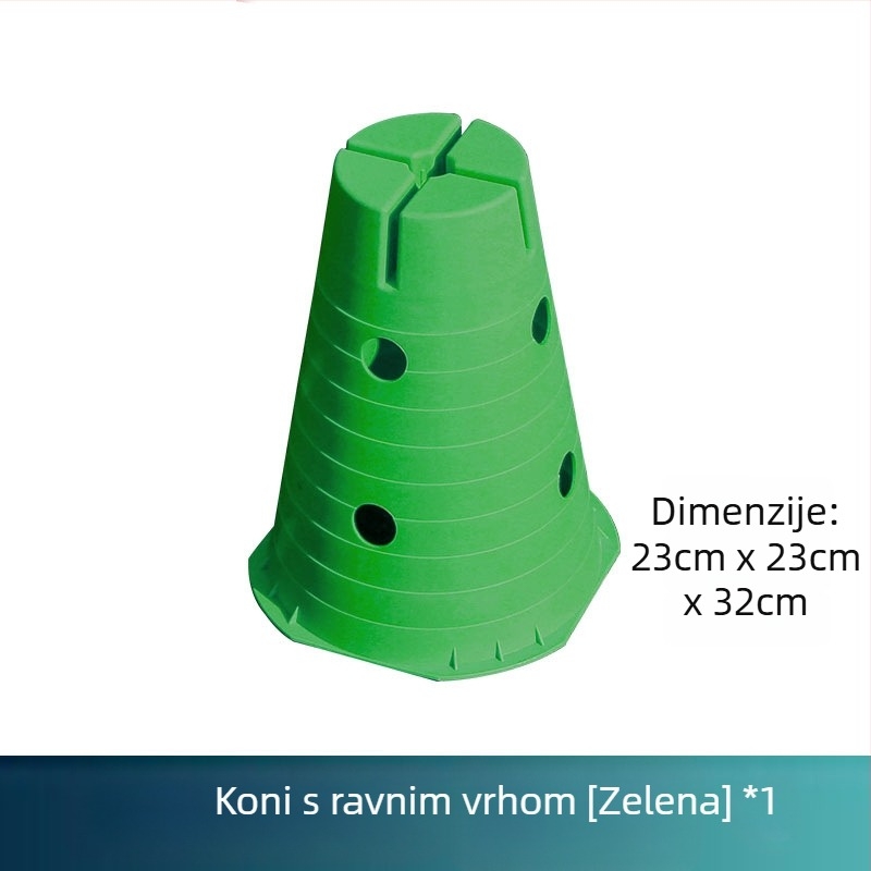 Huaju PE treninzijski pomagala – dječji modul s preprekama, kombinirana jedinica s posudom s rupama, za nogomet, trčanje i rad nogama
