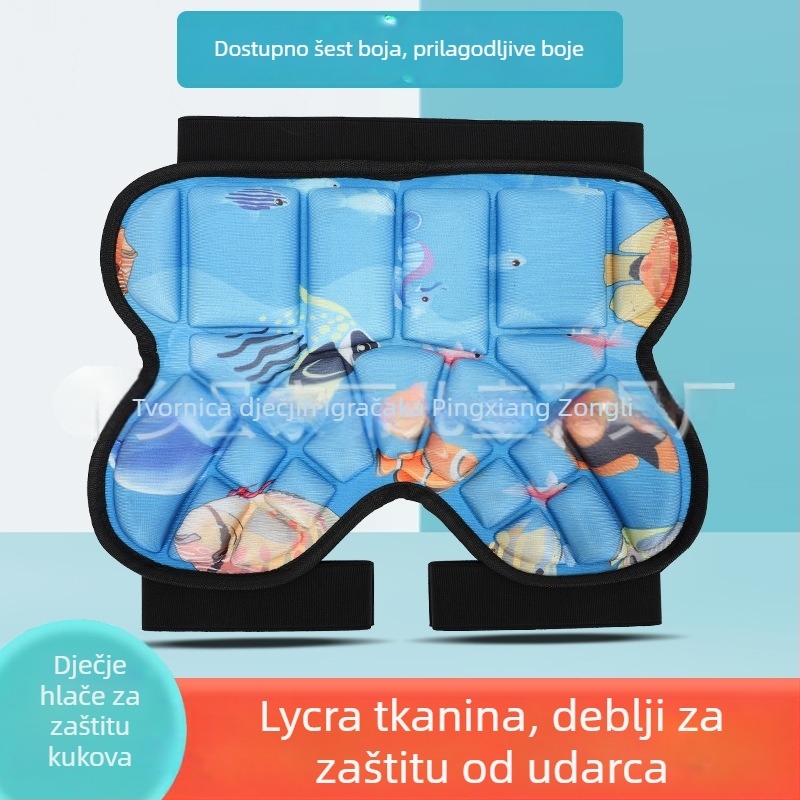 Dječji zaštitnik kuka za rolanje i skateboard – debeli jastučić za početnike