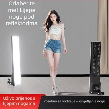 Stativ rasvjetu za livestream s trostrukom bojom – snaga 10–50W, 220V, ručno korištenje