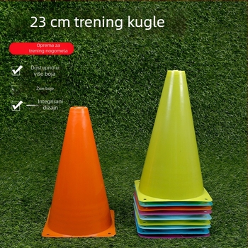 Pomoć za trening - konus za nogometne treninge, NAILI PE, pogodna za trčanje, vožnju bicikla i košarkaške vježbe