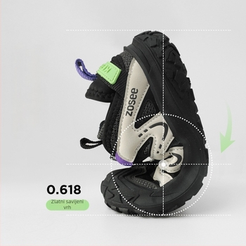 Left West dječje tenisice za trčanje – prozračne, lagane, otporne na habanje, apsorbiraju udarce; karikaturni uzorak; za djecu 4–16 godina