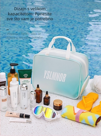 Sportska torba za plivanje s odjeljivanjem mokro/suho, TPU materijal, vodootporna, Travel Station, mogućnost prilagodbe