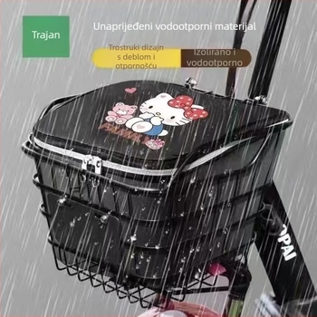 PU unutarnja torbica za prednju korpu električnih bicikala - vodootporna, prašinu otporna, UV zaštita