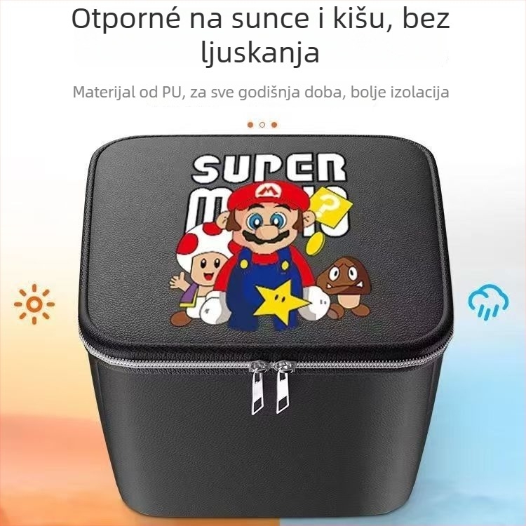 PU unutarnja torbica za prednju korpu električnih bicikala - vodootporna, prašinu otporna, UV zaštita