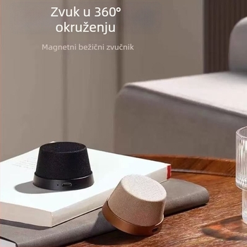 Mini vanjski vodootporni Bluetooth zvučnik, IPX7, 5W, Bluetooth 5.3, integrirana baterija 300–500mAh, 100 Hz–20 kHz