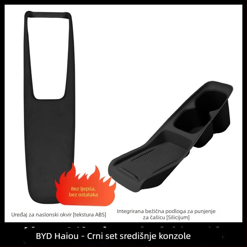 BYD Seagull panel naslona za ruku - dekorativni zaštitni poklopac za središnju konzolu i integrirani poklopac upravljanja, unutarnja obloga