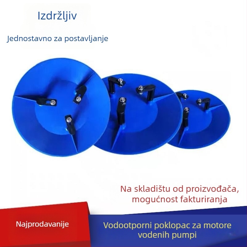 Kryt kiše za motor, za vanjsku upotrebu, uspravni motor, zaštitni pokrov motora crpke vode