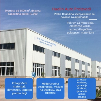 Pokrov za automobil – potpuno pokrivanje, debeli pamučni flanel, izolacija, zaštita od sunca i kiše za posebne modele vozila