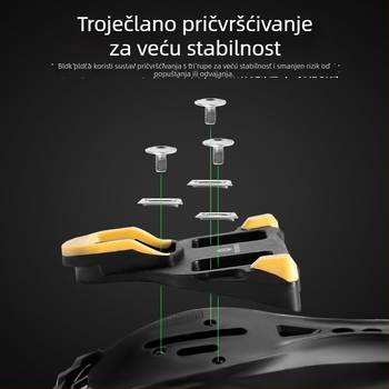ROCKBROS SPD klipsa za cipele – Univerzalna kompatibilnost, Plastična konstrukcija