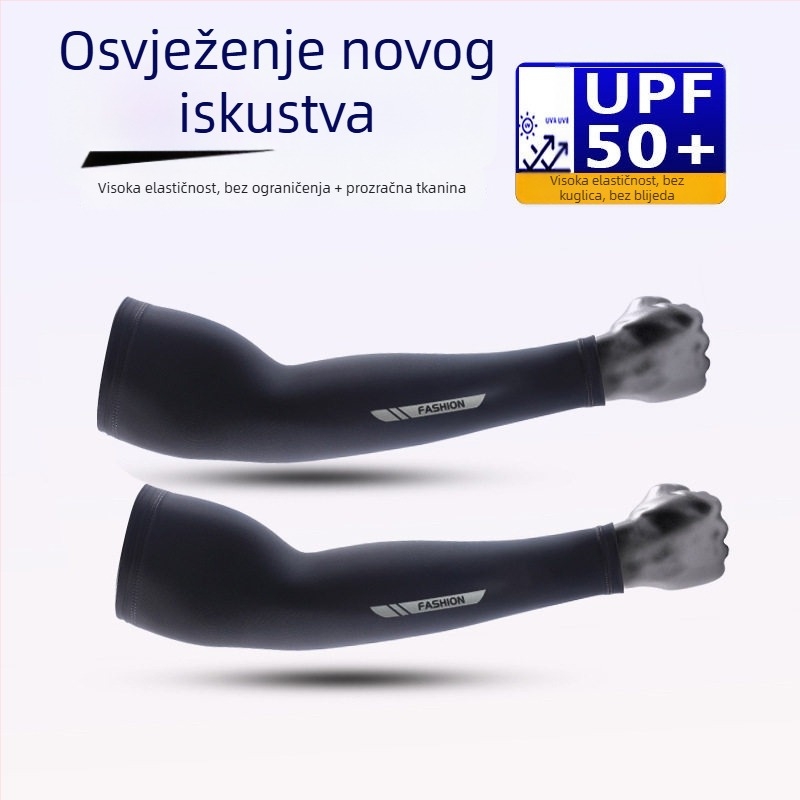Ice Silk UV zaštitni navlačak za nadlakticu – unisex, smjesa najlona i poliestera, UV zaštita, za vožnju, ribolov, aktivnosti na otvorenom i biciklizam