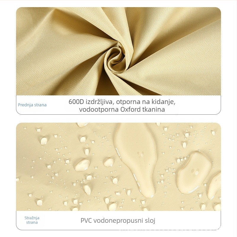 Navlaka za banana kišobran za vanjsku upotrebu – vodootporna Oxford tkanina, Desert Maple