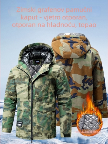 Radna jakna, 100% poliester, zadržava toplinu, zima, za tvornicu