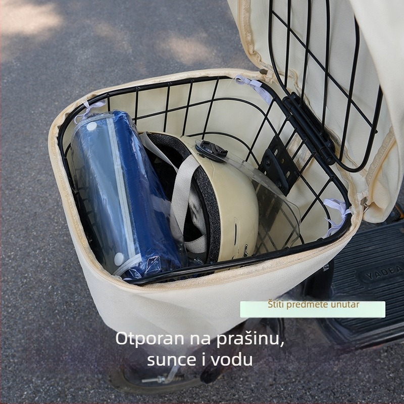 Vodootporna torba za koš električnog bicikla, 30 L kapacitet, Gemeisi, za vožnju biciklom