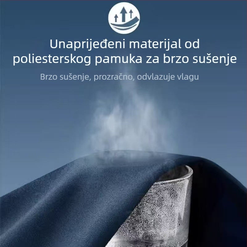 Uniforma za trening; Materijal: mješavina kemijskih vlakana; Značajke: brzo sušenje, prozračna, odvodi vlagu, otporna na habanje, antistatička; Uzorak: jednobojna; Sezone: ljeto, zima, proljeće, jesen; Spol: unisex