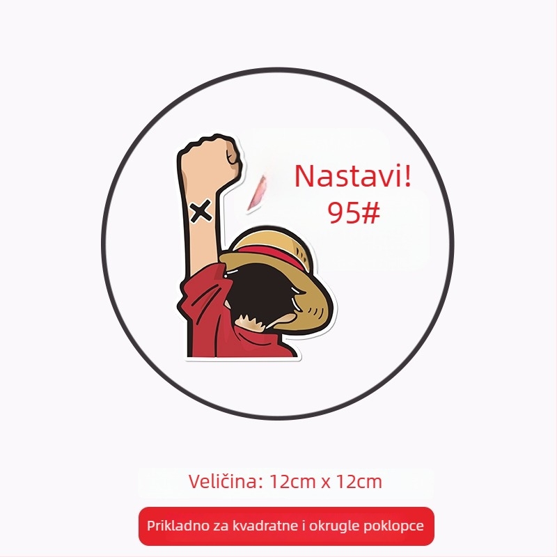 Općenito namijenjena naljepnica za poklopac spremnika automobila, ljepilo, uzorak: Oil type tips, ugradnja ljepilom, Marka: Like the car source