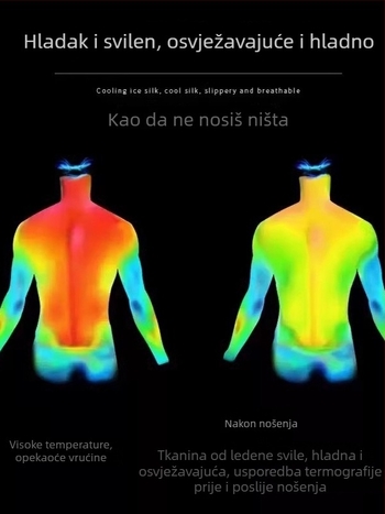 Muški ljetni brzosušeći T-shirt, slim fit, kratki rukavi, okrugli izrez, poliester smjesa