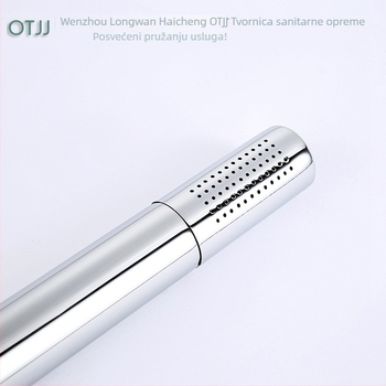 Bakrena ručna tuš glava, okruglog oblika, kišna funkcija, ručna instalacija, model 070/6/05