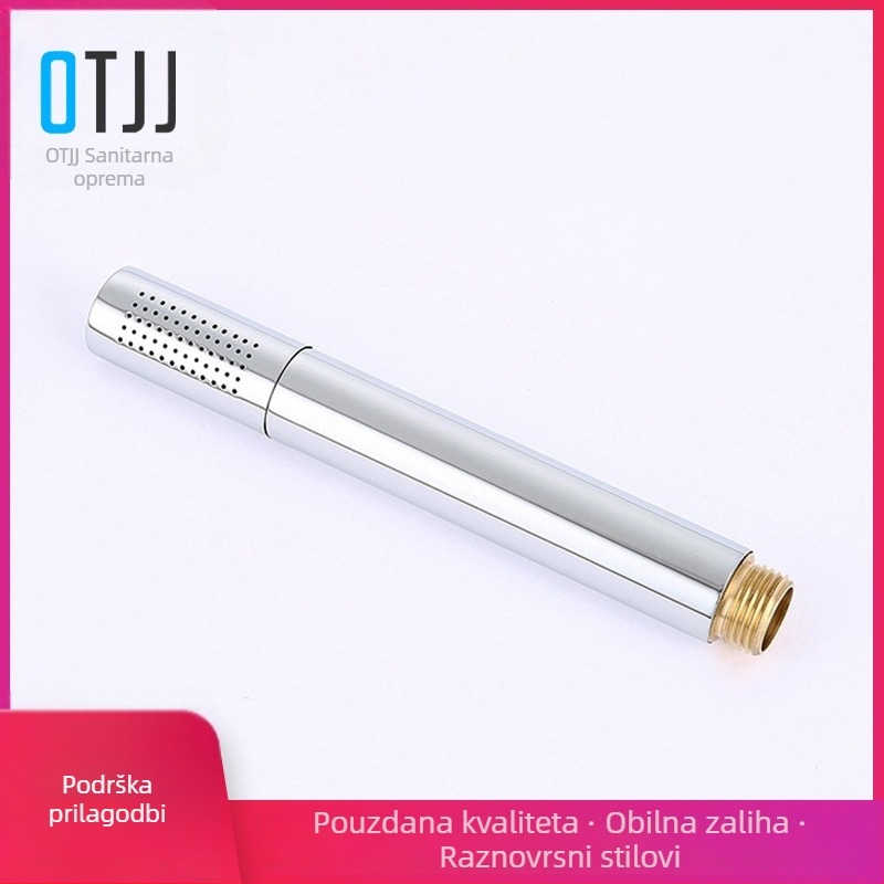 Bakrena ručna tuš glava, okruglog oblika, kišna funkcija, ručna instalacija, model 070/6/05