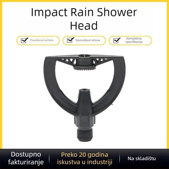 Impaktna kišnica mlaznica, plastična, okrugli raspršivač, radi pri sobnoj temperaturi, atmosferni tlak