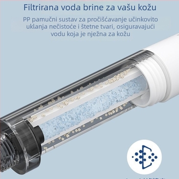 Tuš glava s filtrom i pojačanim tlakom za njegu kože