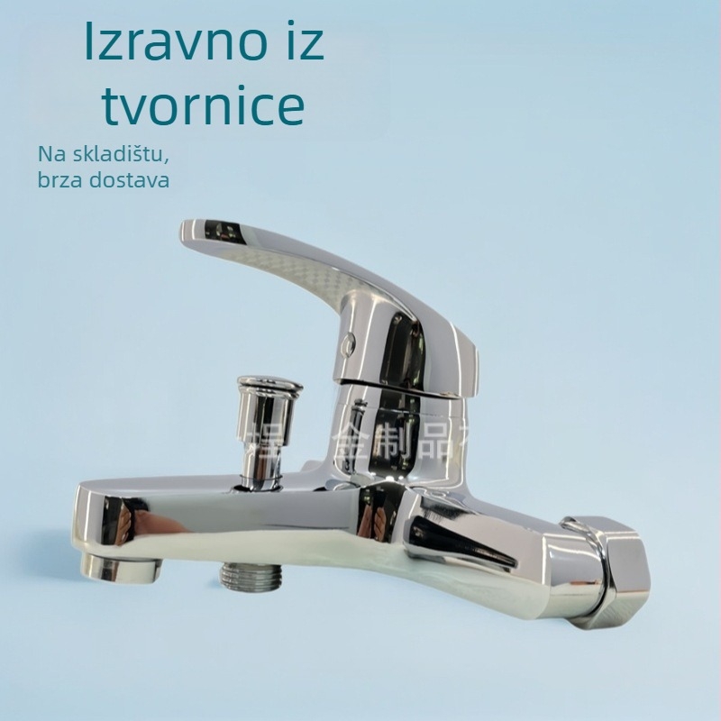 Trostruki tuš miješanje ventila, skrivena montaža, keramički disk ventila, tijelo od cinkove legure, 32 mm ležište ventila