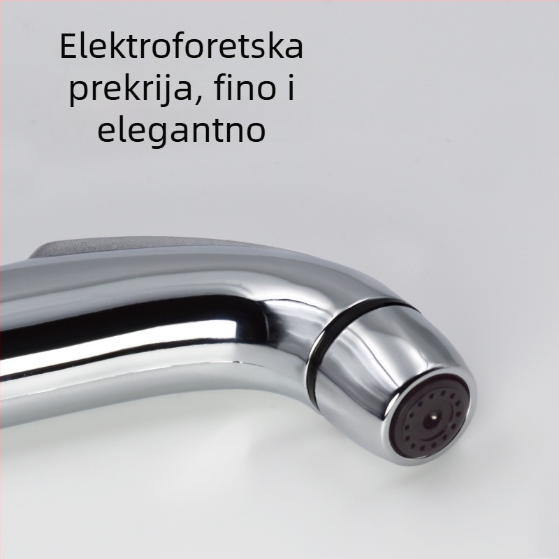 Ručna tuš glava od ABS-a, kišna funkcija, kružni oblik, zidna ugradnja, model C13.