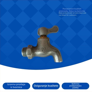 Mješalica za toplu i hladnu vodu - keramički disk ventili, cinkov spoj, jednostruka ručica, upravljanje ključem, Bamboo Mat