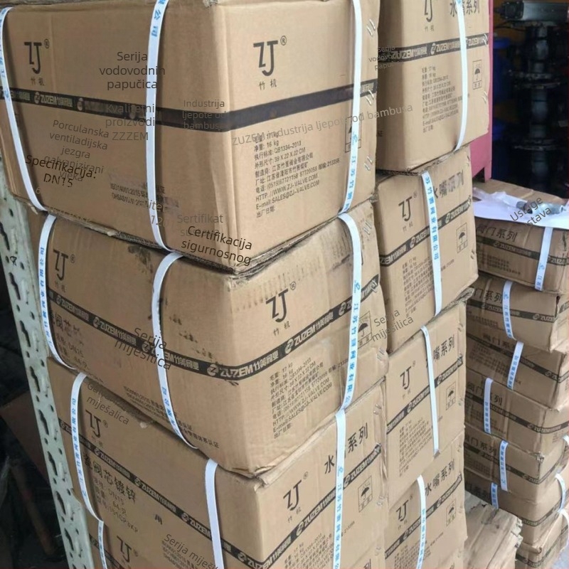 Mješalica za toplu i hladnu vodu - keramički disk ventili, cinkov spoj, jednostruka ručica, upravljanje ključem, Bamboo Mat