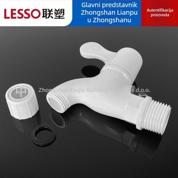 Slavina za umivaonik, model W13103, plastična, DN15, 1,6 MPa, navojno spajanje.