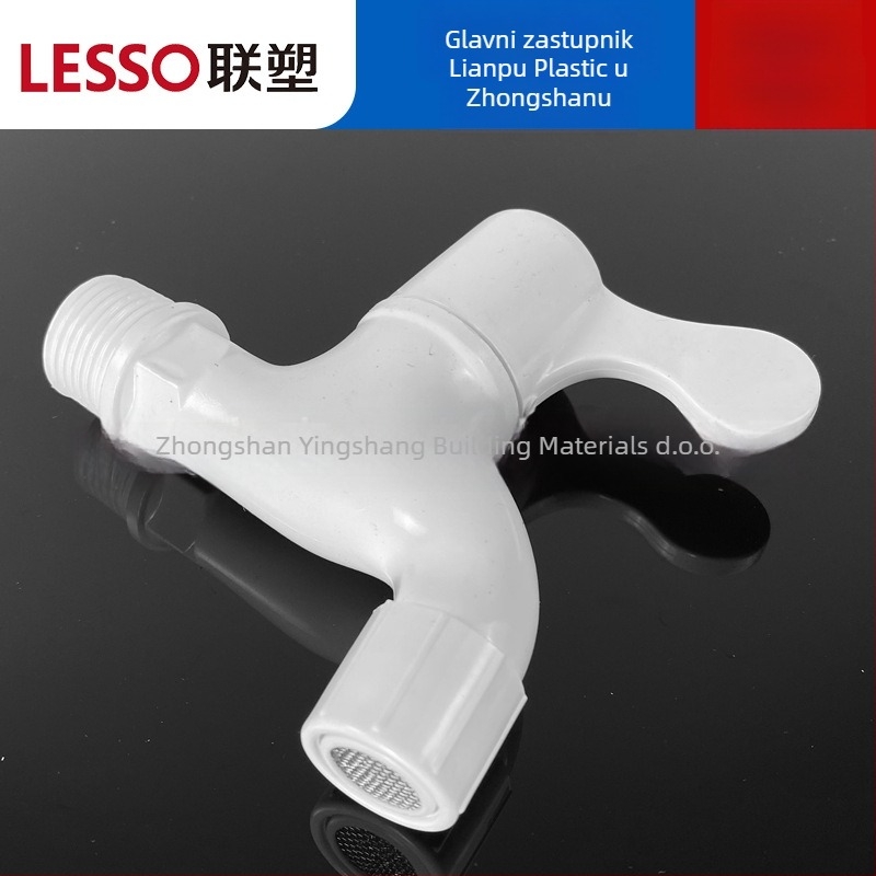 Slavina za umivaonik, model W13103, plastična, DN15, 1,6 MPa, navojno spajanje.