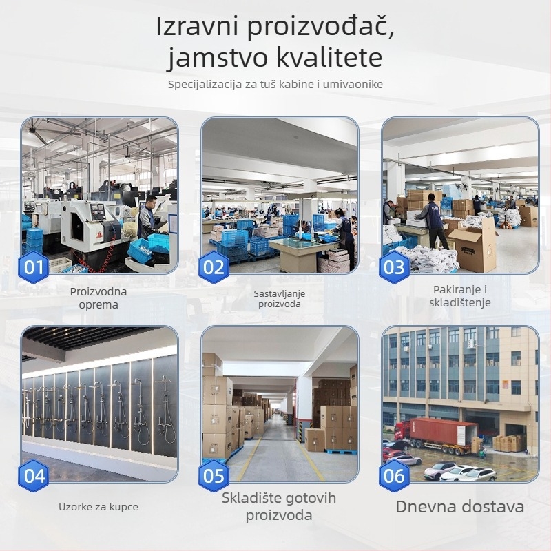 Tuš set kvadratnog gornjeg mlaza, od Space aluminija, skrivena termostatska glava, LED rasvjeta, podesiv protok, način kiše