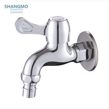 Mesingani brzi otvoreni ventil za perilicu rublja, jednoručni upravljač, površinska obrada: platiniranje, model SM-S5865, raspon temperature 1–90 °C