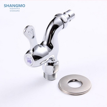 Mesingani brzi otvoreni ventil za perilicu rublja, jednoručni upravljač, površinska obrada: platiniranje, model SM-S5865, raspon temperature 1–90 °C