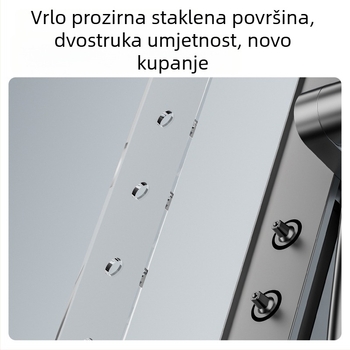 Set tuša s gornjim tušem, ABS; povećanje tlaka; 90°C radna temperatura; miješani izlaz