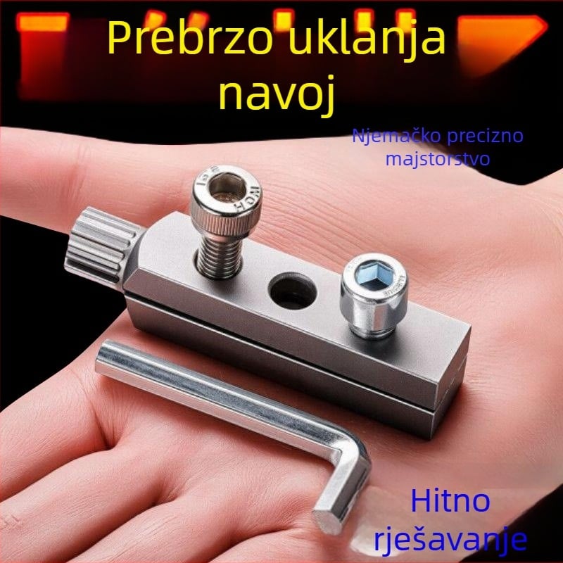 Alat za izvlačenje prekinutih navoja s baterije i kutnog ventila, legura, dvostruka konstrukcija, jezgro ventila od bakra, moderni minimalistički stil, Get the clouds